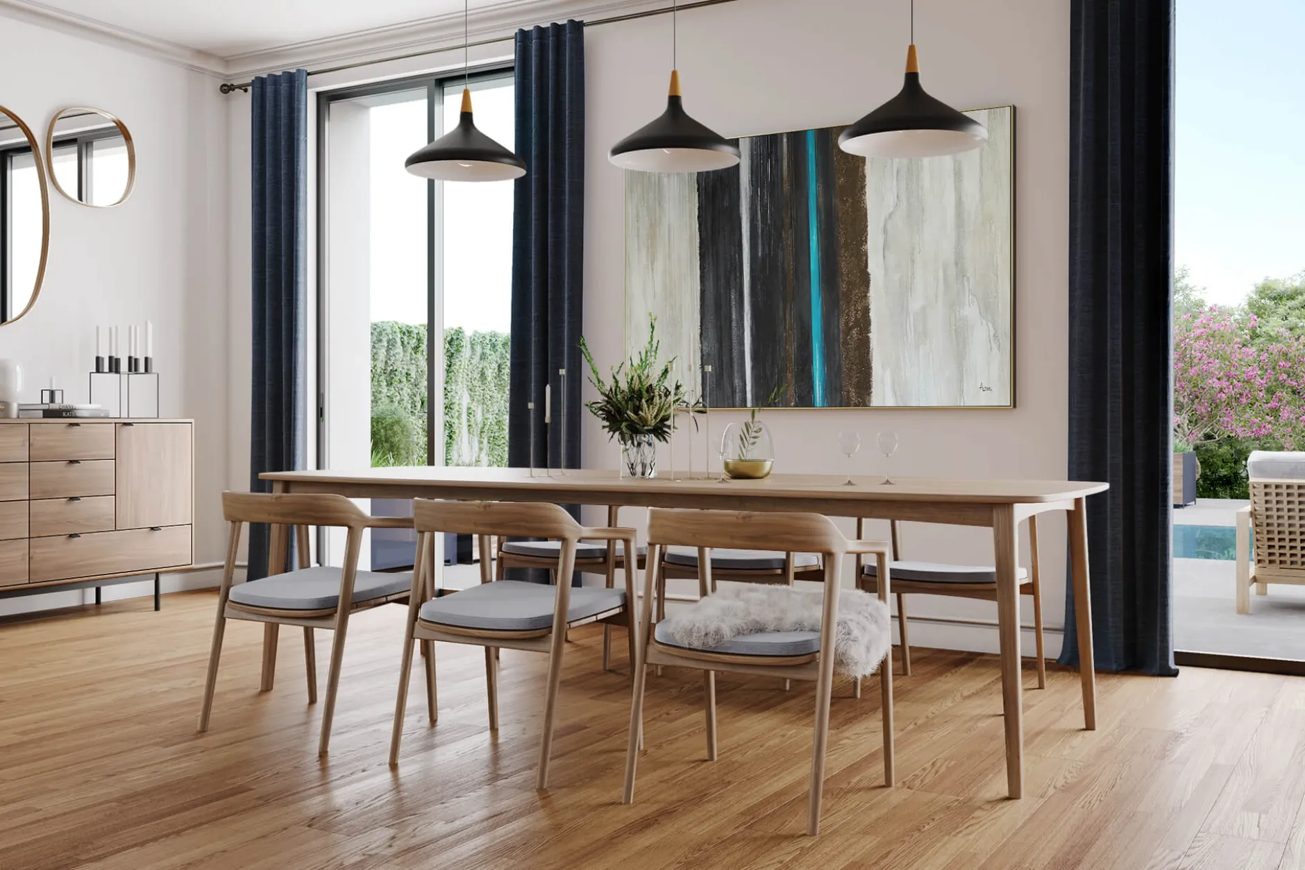 Öl Gemälde 'Transcendent Lustre' | Handgemaltes Unikat
