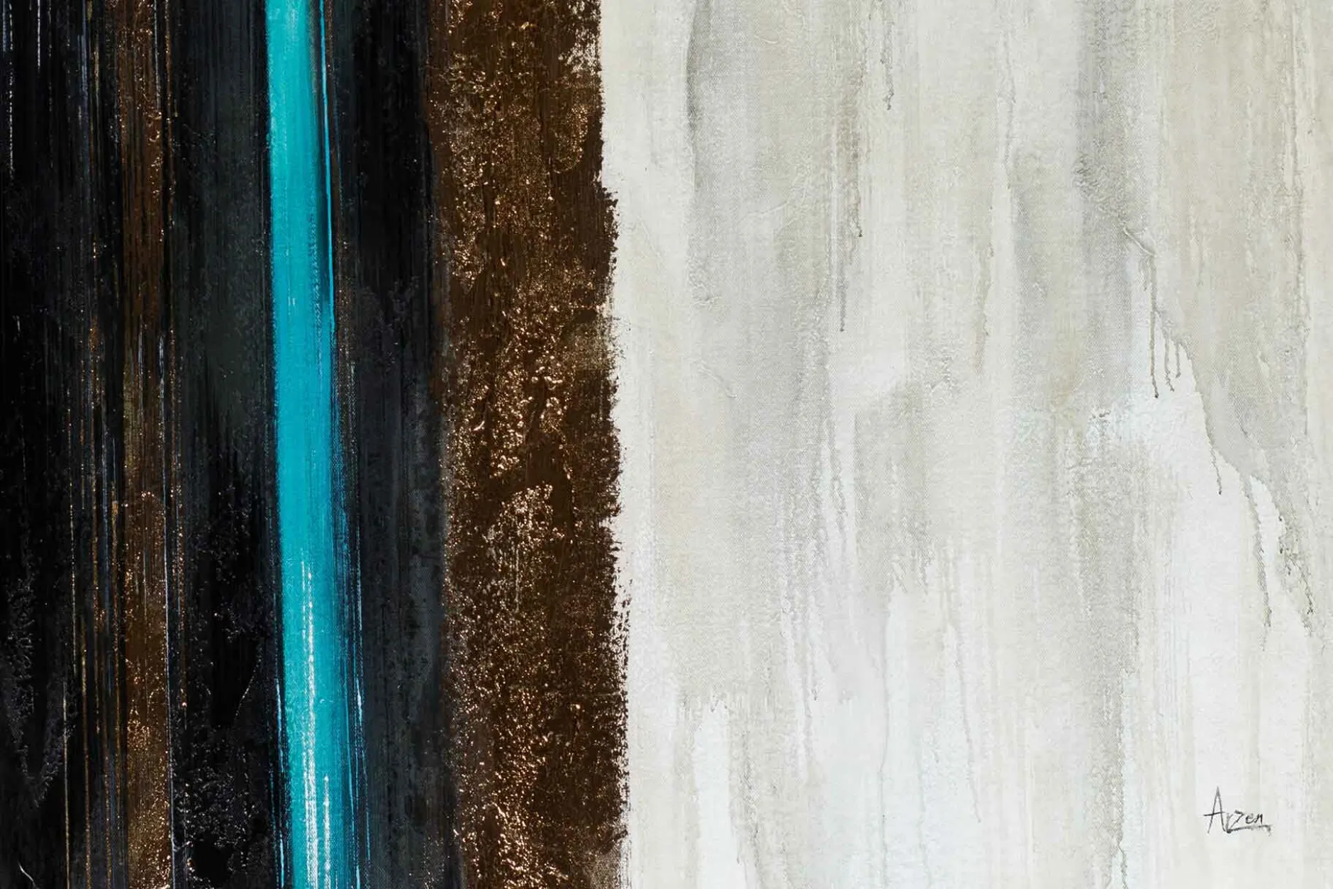 Öl Gemälde 'Transcendent Lustre' | Handgemaltes Unikat
