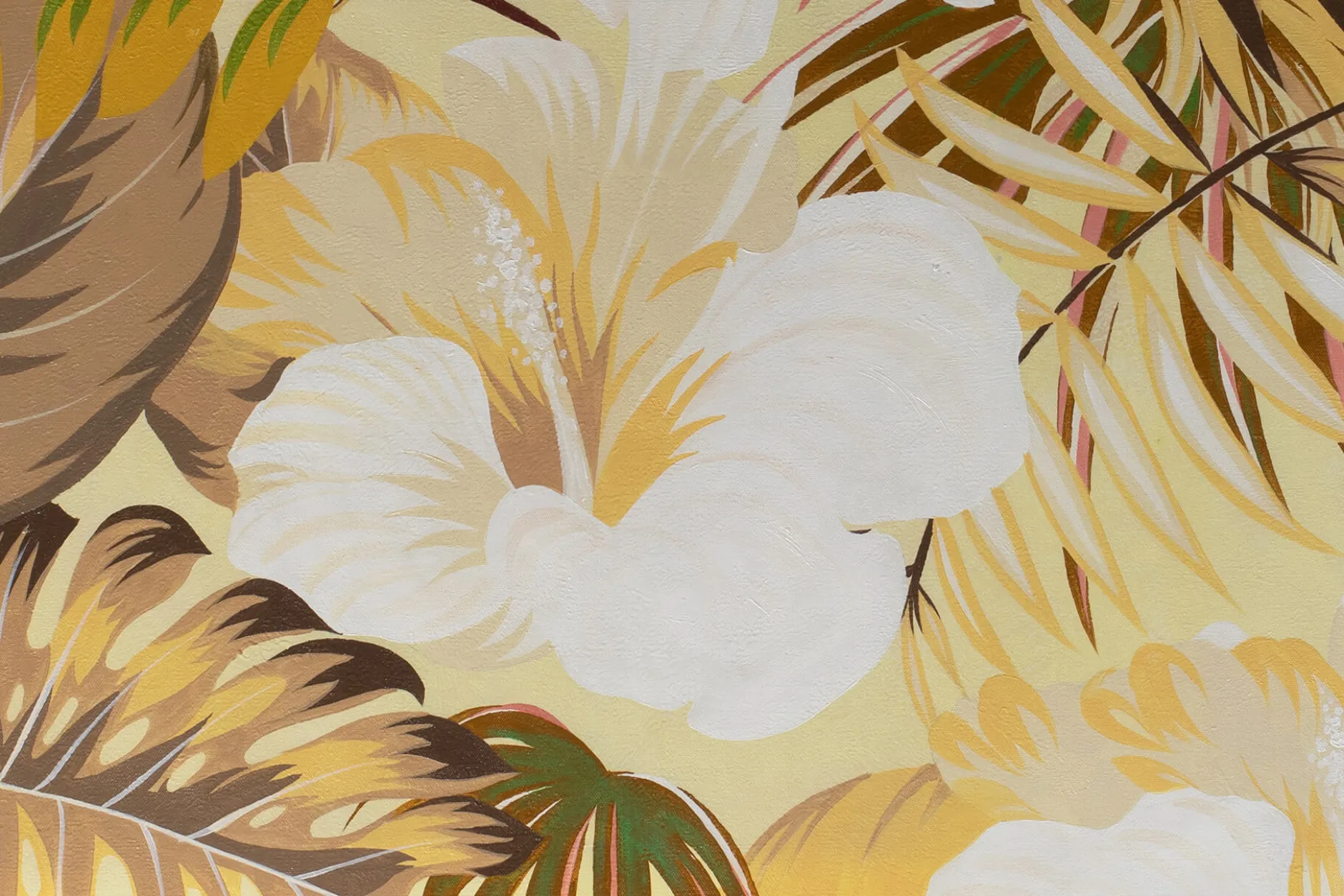 Öl Gemälde 'Tropical Grace' | Handgemaltes Unikat