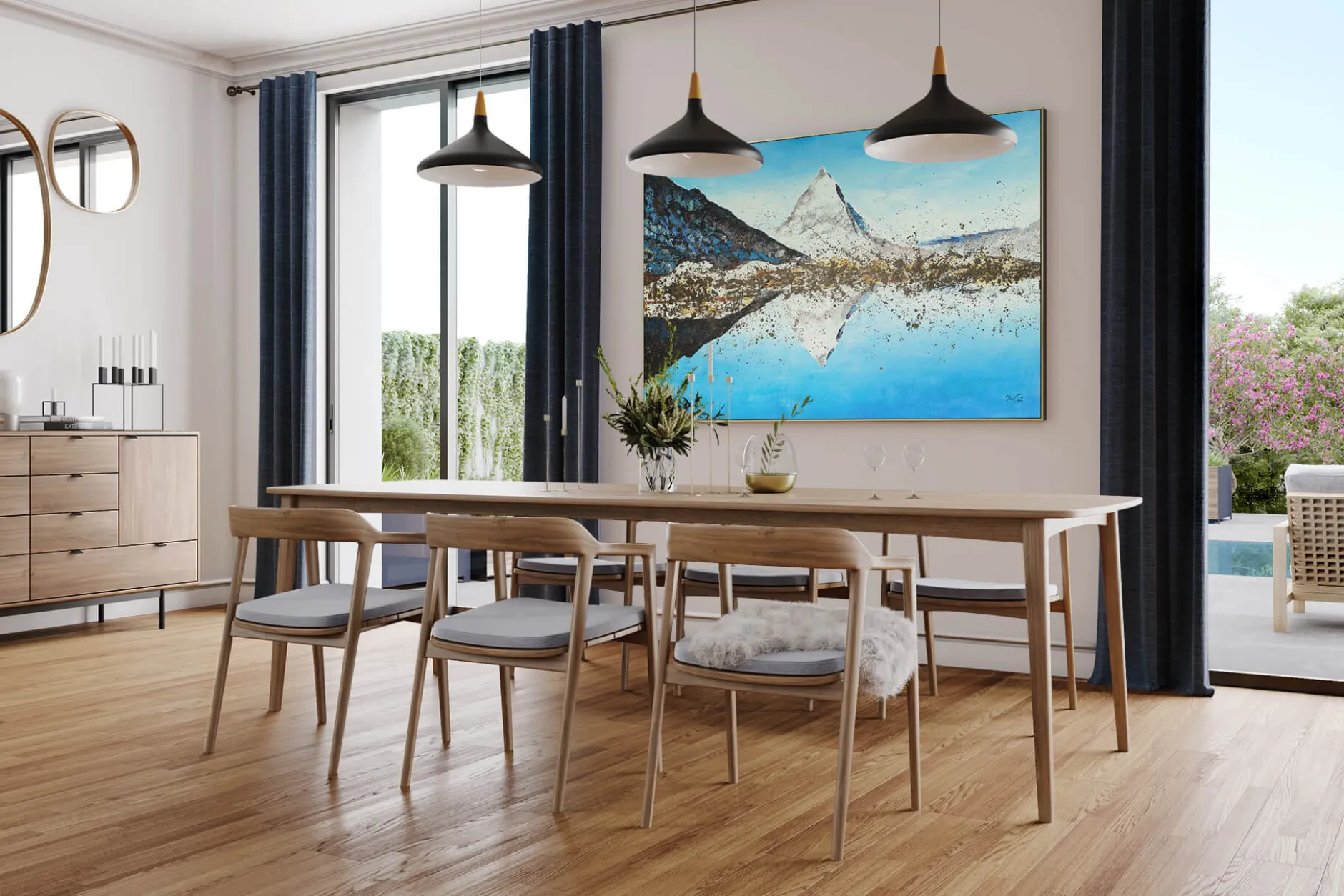 Öl Gemälde 'Unforgettable Sights' | Handgemaltes Unikat