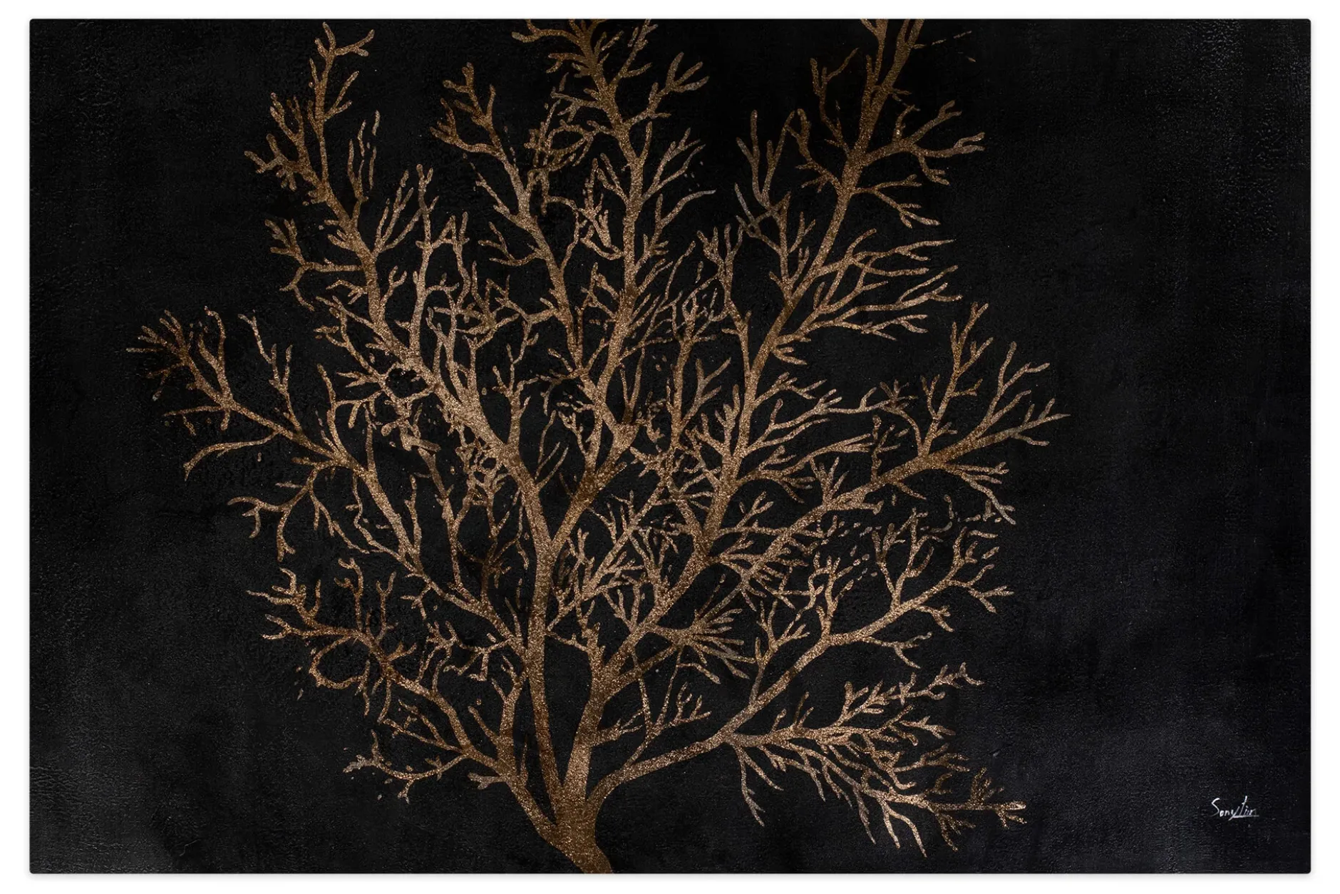 Öl Gemälde 'Verzauberter Baum' | Handgemaltes Unikat