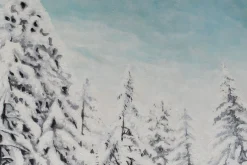 Öl Gemälde 'Vom Winter geküsst' | Handgemaltes Unikat