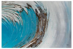 Öl Gemälde 'Wave Crest' | Handgemaltes Unikat