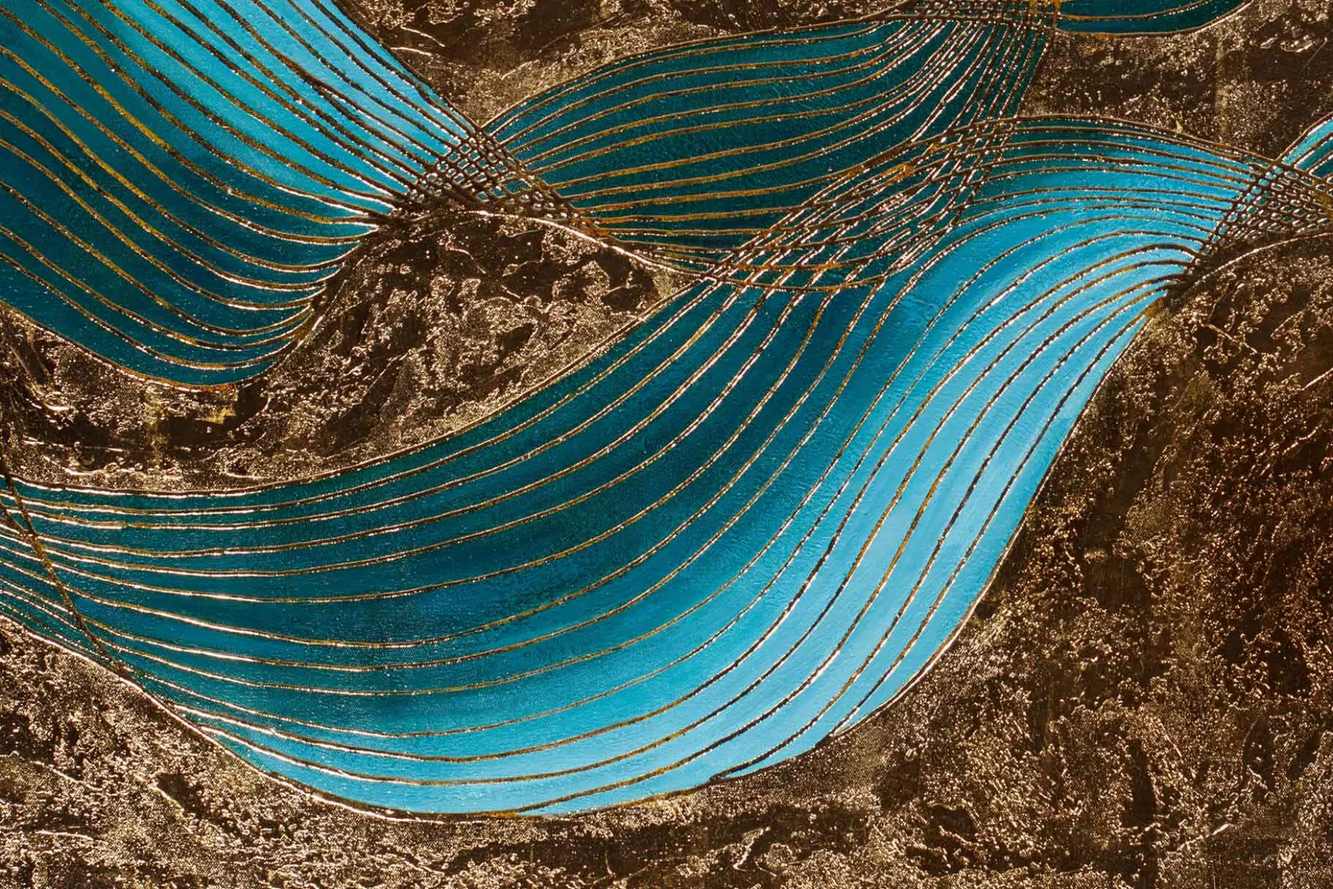 Öl Gemälde 'Wege des Schicksals' | Handgemaltes Unikat