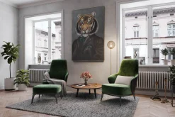 Öl Gemälde 'Wild Noblesse' | Handgemaltes Unikat