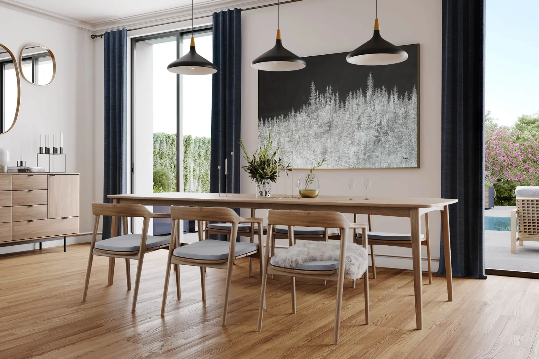 Öl Gemälde 'Winter's Mark' | Handgemaltes Unikat