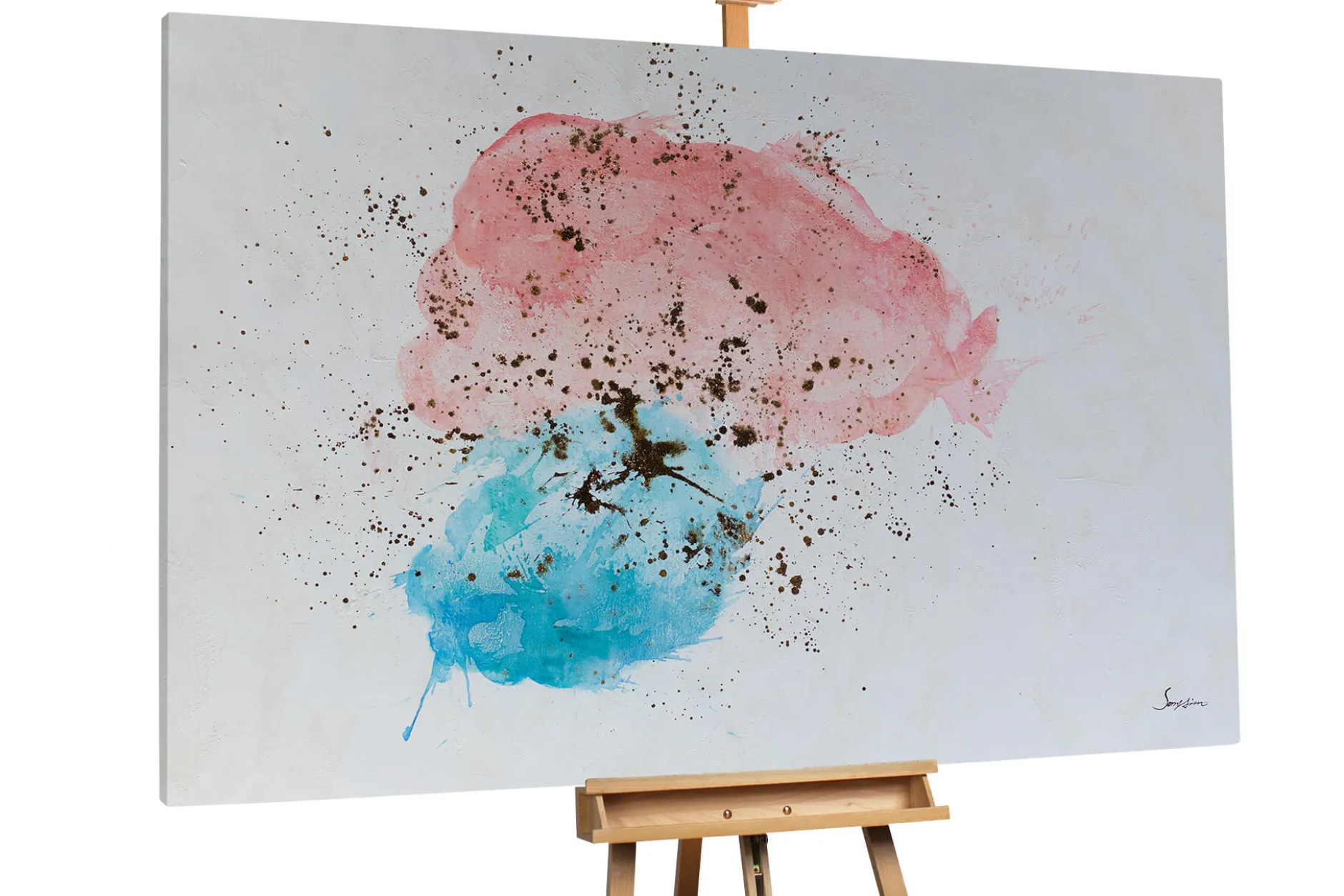 Öl Gemälde 'Wolken der Imagination' | Handgemaltes Unikat