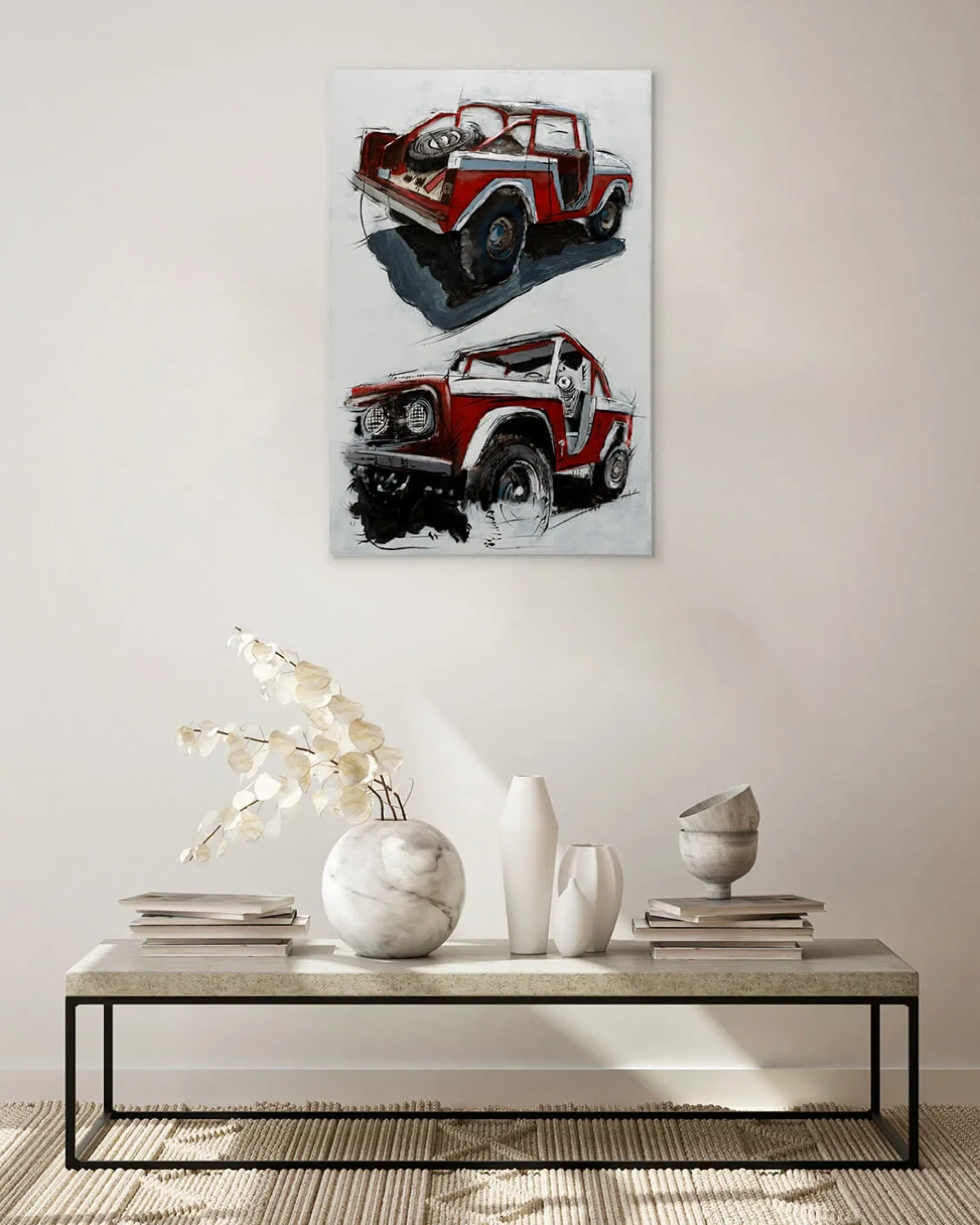 Metallbild 3D 'American Dream' 60x90x5cm