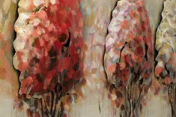 Metallbild 3D 'Bunte Allee' 150x50x4cm