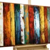 Metallbild 3D 'Dritte Dimension' 120x60x4cm
