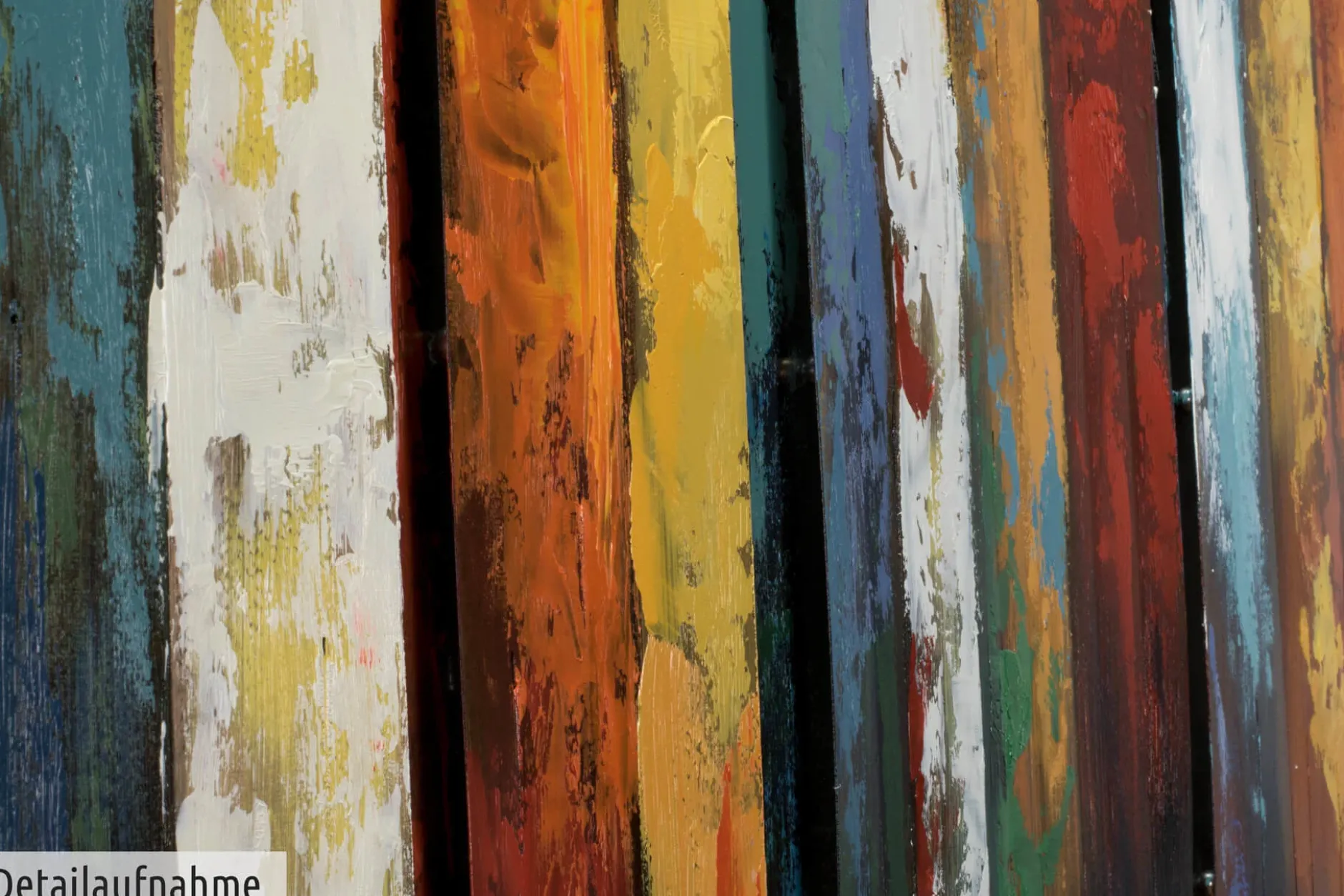 Metallbild 3D 'Dritte Dimension' 120x60x4cm