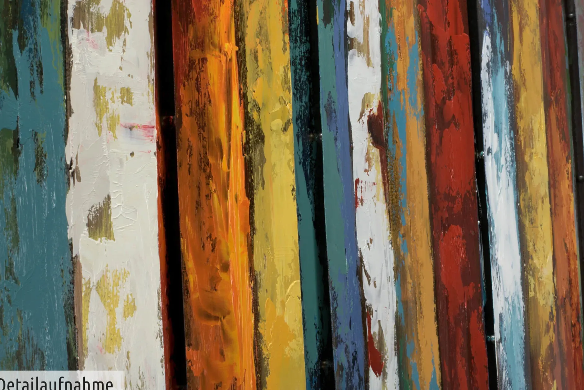 Metallbild 3D 'Dritte Dimension' 120x60x4cm