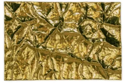 Metallbild 3D 'Goldenes Versteck' 100x70x5cm