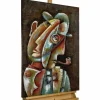 Metallbild 3D 'Nacht der Zwanziger' 60x90x5,5cm