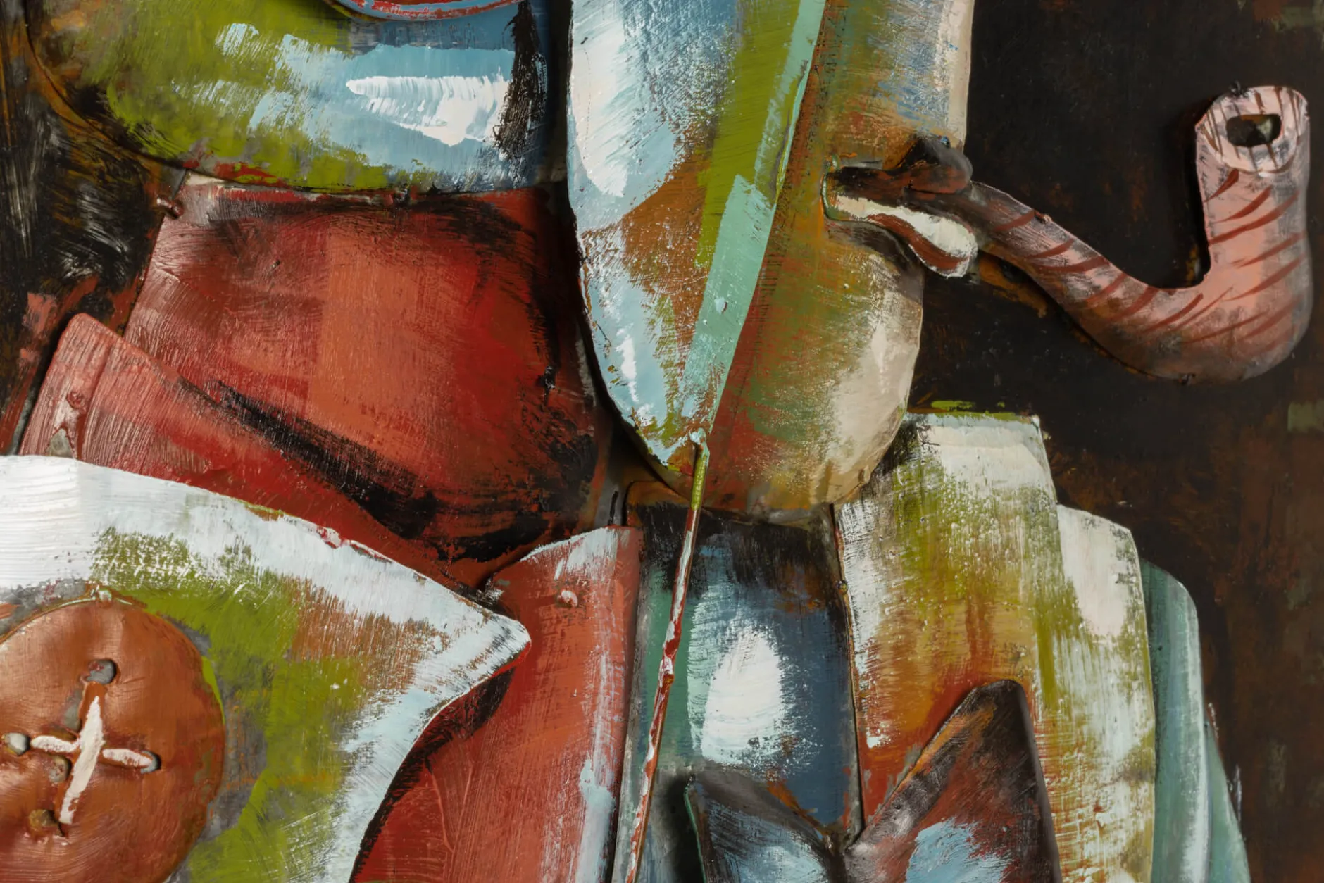 Metallbild 3D 'Nacht der Zwanziger' 60x90x5,5cm