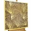 Metallbild 3D 'Nature's Praise' 80x80x2,5cm