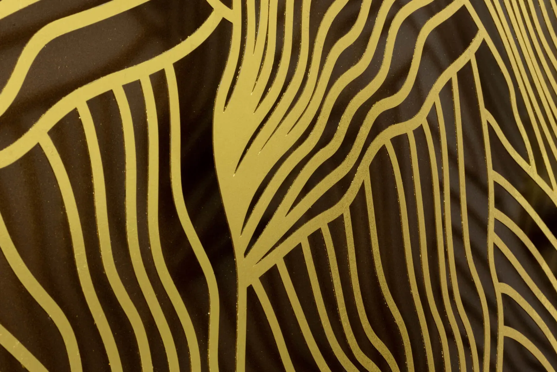 Metallbild 3D 'Nature's Praise' 80x80x2,5cm