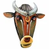 Metallbild 3D 'Power of the Ox' 79x77x9cm