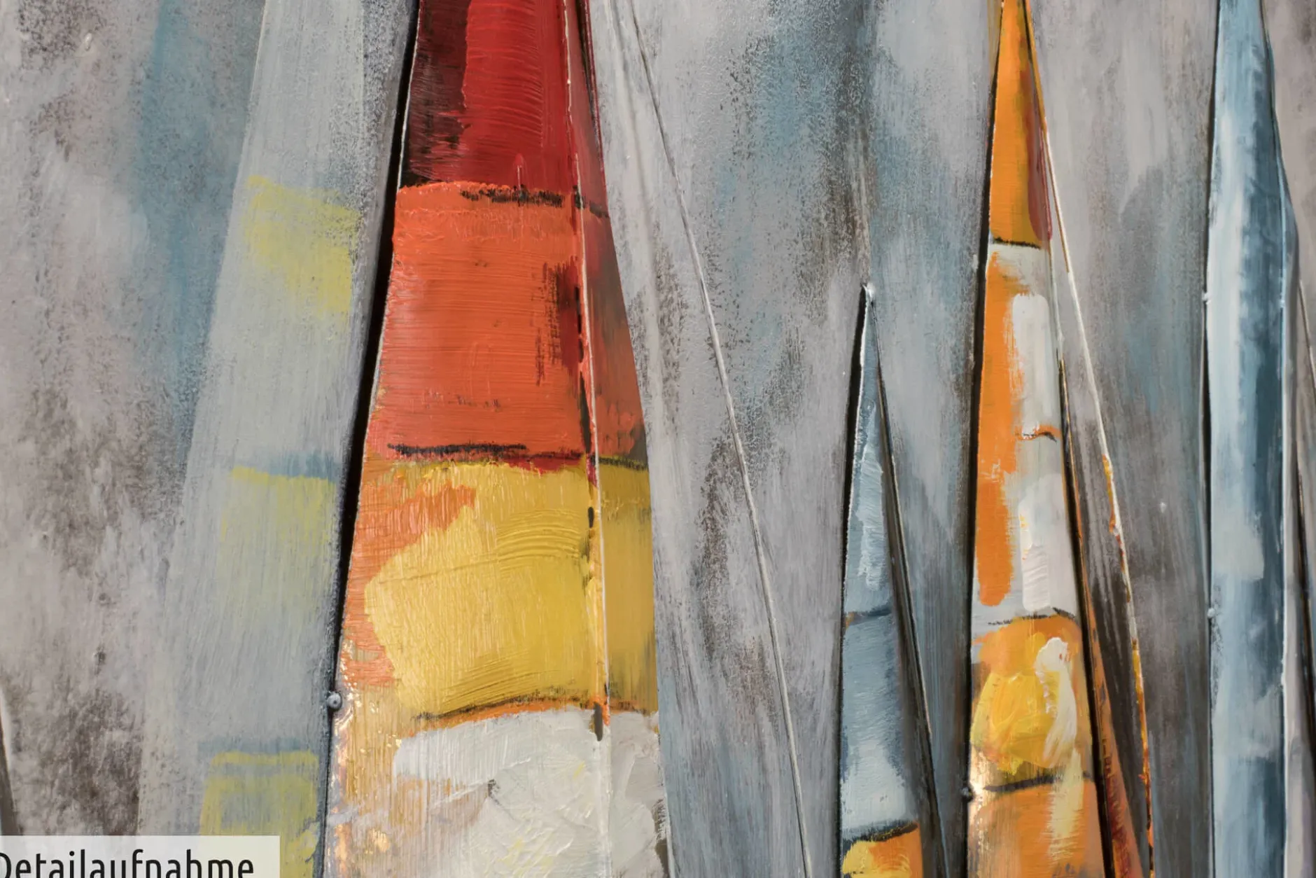 Metallbild 3D 'Sailing to Nowhere' 100x70x5cm