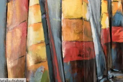 Metallbild 3D 'Sailing to Nowhere' 100x70x5cm