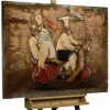 Metallbild 3D 'Schnell weg' 100x70x5cm