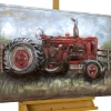 Metallbild 3D 'Schönes Landleben' 90x60x5cm