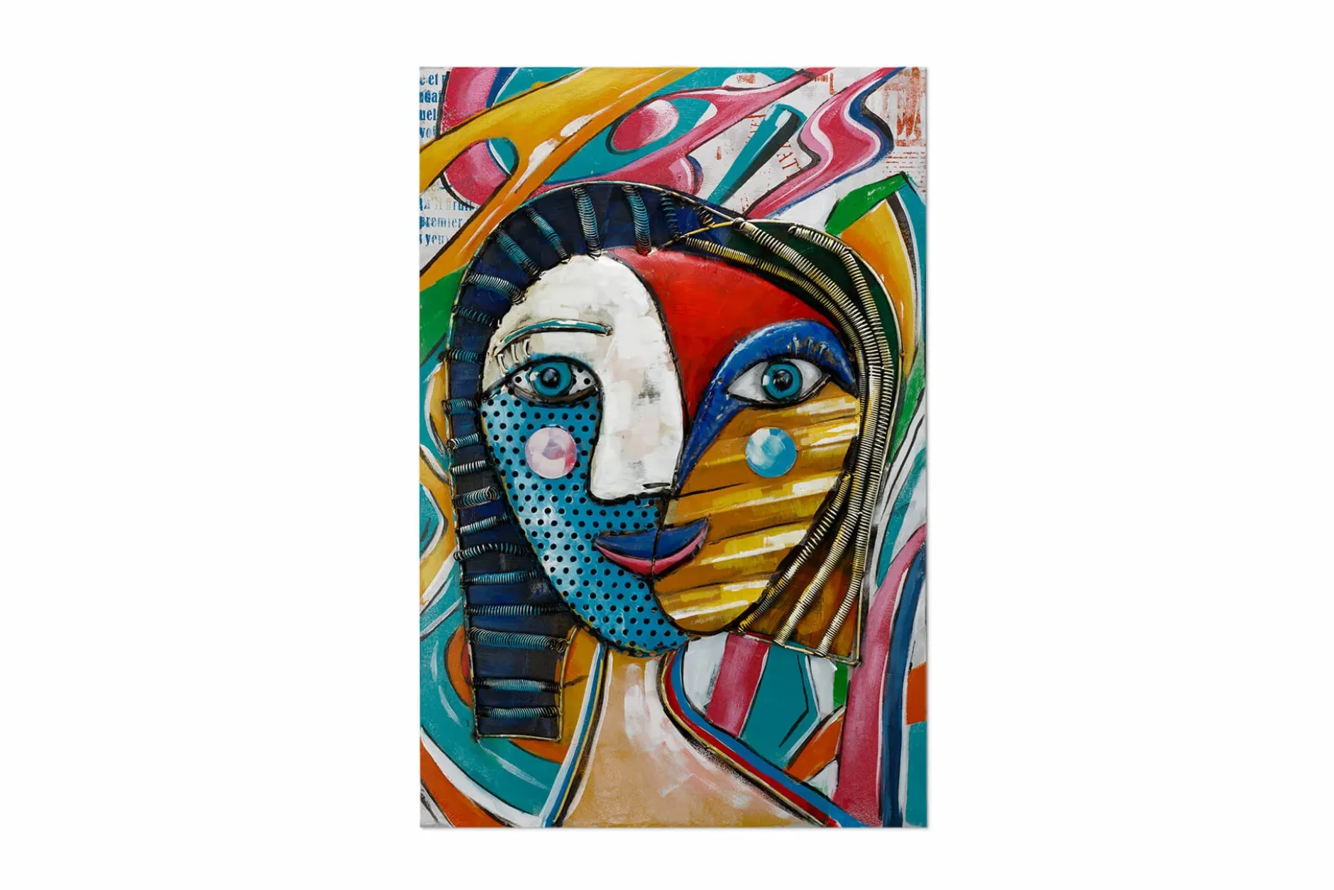 Metallbild 3D 'Self Love' 60x90x5cm