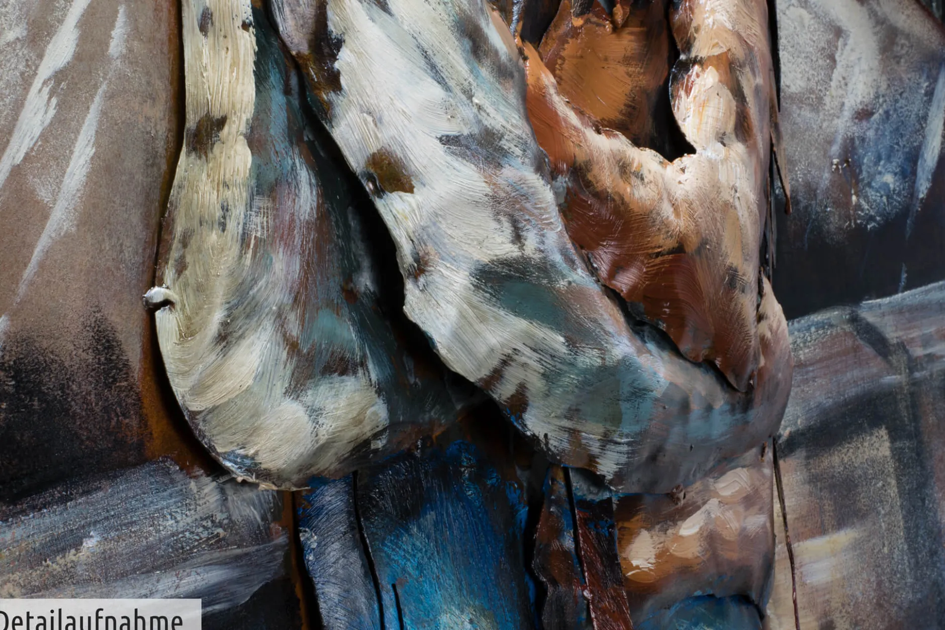 Metallbild 3D 'Shelter of Mine' 100x70x7cm