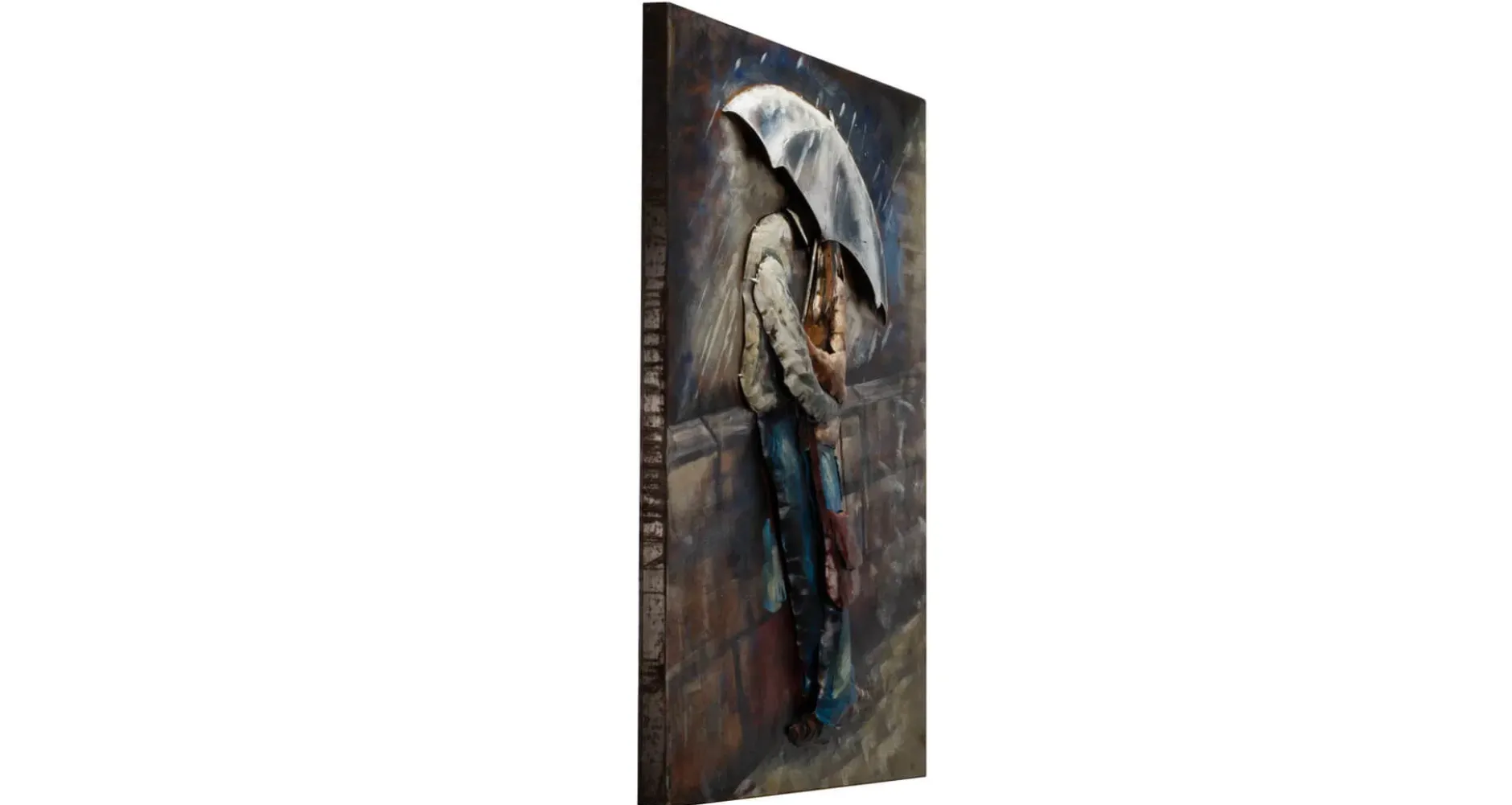 Metallbild 3D 'Shelter of Mine' 100x70x7cm