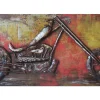 Metallbild 3D 'Spectrum of Speed' 120x60x5cm