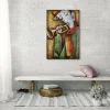 Metallbild 3D 'Spiel der Trompete' 60x90x5,5cm