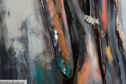 Metallbild 3D 'Undressed' 100x70x6,5cm