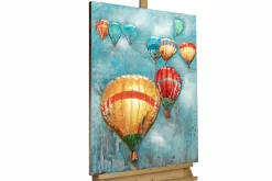 Metallbild 3D 'Unendliche Reise' 60x80x4cm