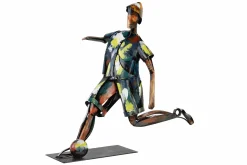 Metall Skulptur 'Der richtige Moment' 60x60x35cm