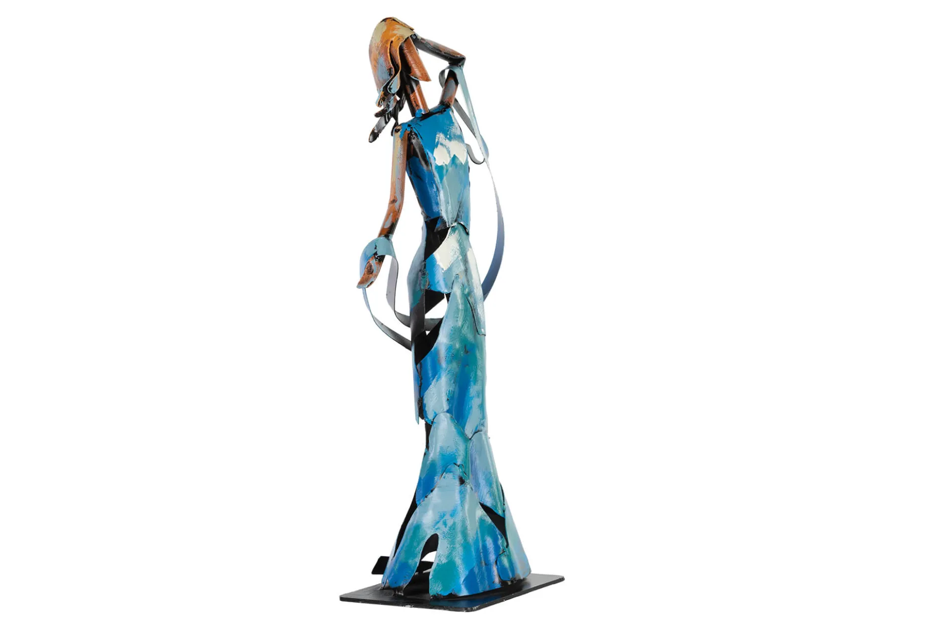 Metall Skulptur 'Goddess of the Sky' 51x23x13cm