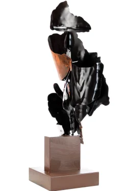 Metall Skulptur 'Keeper of Mystery' 70x20x20cm