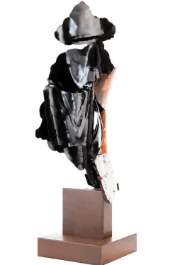 Metall Skulptur 'Keeper of Mystery' 70x20x20cm