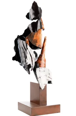 Metall Skulptur 'Keeper of Mystery' 70x20x20cm
