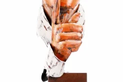 Metall Skulptur 'Keeper of Mystery' 70x20x20cm