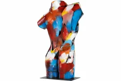 Metall Skulptur 'Unter der Haut' 75x43x20cm