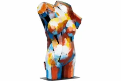 Metall Skulptur 'Unter der Haut' 75x43x20cm