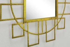 Metall Wandspiegel 'Fast Forward' 89x89x2,5cm