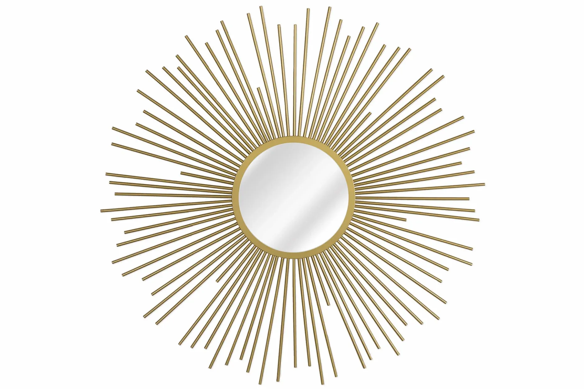 Metall Wandspiegel 'Radiant Sun' 80x80x3cm
