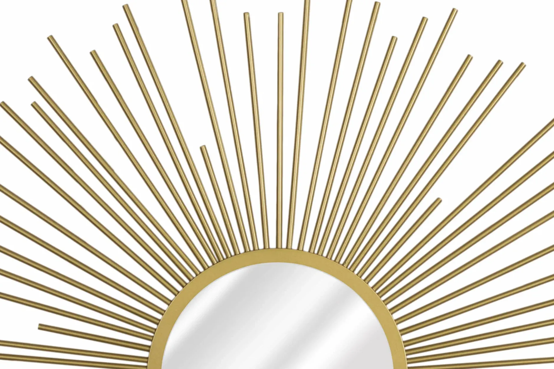 Metall Wandspiegel 'Radiant Sun' 80x80x3cm