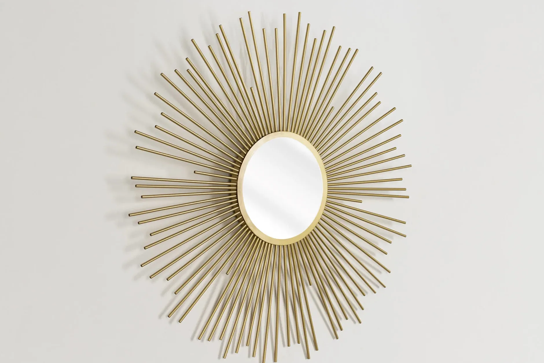 Metall Wandspiegel 'Radiant Sun' 80x80x3cm