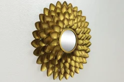 Metall Wandspiegel 'Reflexionen' 74,5x75x3,5cm