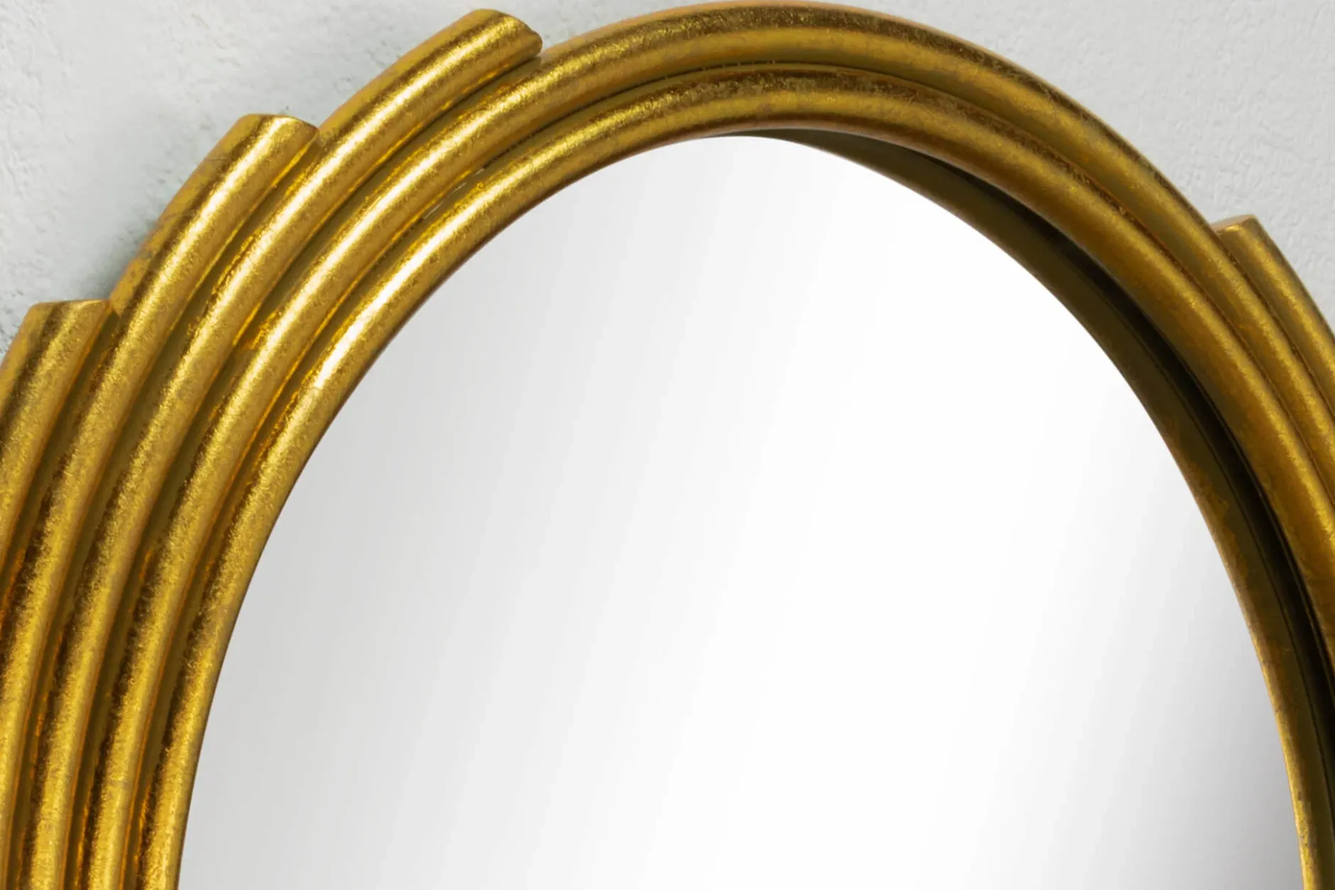 Metall Wandspiegel 'Reflexion des Ichs' 61x72x5cm