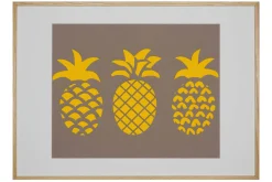 Papierkunst Wandbild 'Ananas' 50x70cm