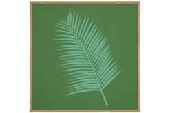 Papierkunst Wandbild 'Palmen Blatt' 50x50cm