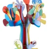 Papierskulptur 'Abstrakter Baum'